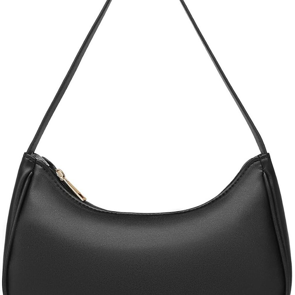 Vegan Leather Shoulder Bag Women's Hobo Tote Purse Clutch with Zipper